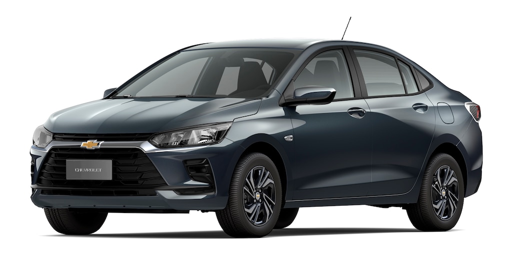 Chevrolet Onix Plus AT cor Cinza Drake